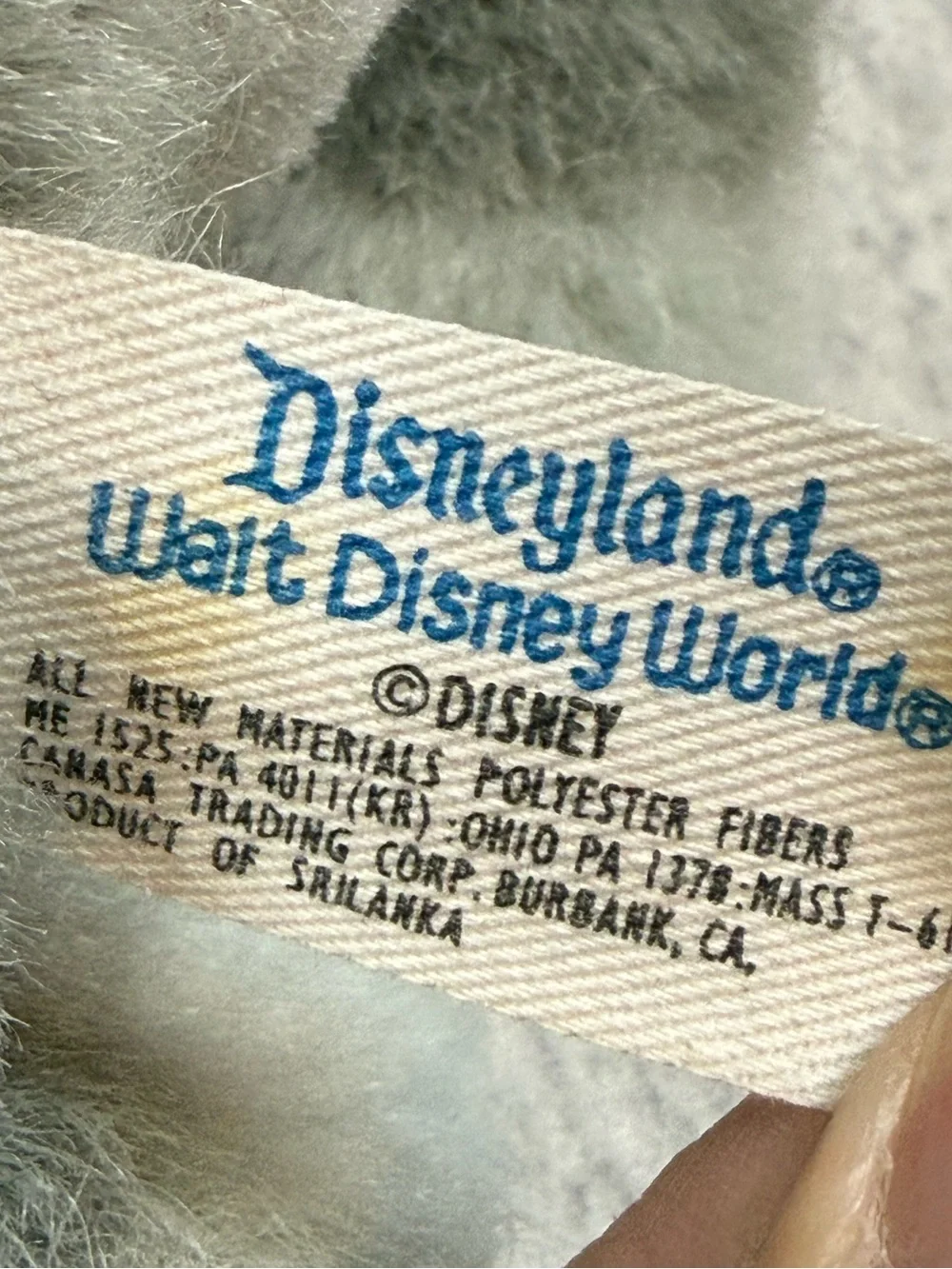 Vintage 1980s Walt‎ Disney World/Land Bambi Thumper Plush